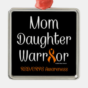 Adorno Metálico Guerrera Madre Hija...RSD/CRPS
