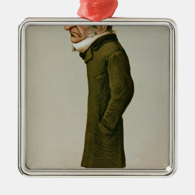 Adorno Metálico Guillermo Ewart Gladstone (Frente)