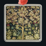 Adorno Metálico Guillermo Morris Árbol De La Vida Vintage Pre-Raph<br><div class="desc">William Morris Tree of Life Floral Vintage Art fue diseñador textil inglés, artista, escritor y socialista asociado con la Hermandad Previoleta y el Movimiento de Artes y Artesanías Británicas. Fundó una empresa de diseño en colaboración con el artista Edward Burne-Jones y el poeta y artista Dante Gabriel Rossetti, que influyó...</div>