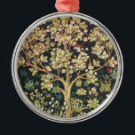 Adorno Metálico Guillermo Morris Árbol De La Vida Vintage Pre-Raph<br><div class="desc">William Morris Tree of Life Floral Vintage Art fue diseñador textil inglés, artista, escritor y socialista asociado con la Hermandad Previoleta y el Movimiento de Artes y Artesanías Británicas. Fundó una empresa de diseño en colaboración con el artista Edward Burne-Jones y el poeta y artista Dante Gabriel Rossetti, que influyó...</div>