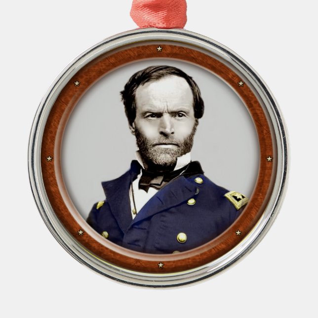 Adorno Metálico Guillermo TECUMSEH Sherman (Frente)