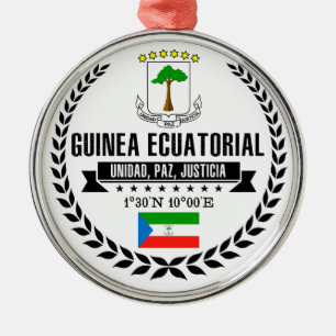 Adorno Metálico Guinea Ecuatorial