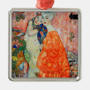 Adorno Metálico Gustav Klimt - Amigas