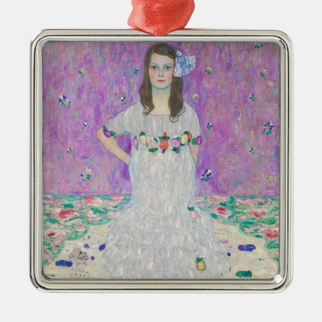 Adorno Metálico Gustav Klimt - Mada Primavesi (Frente)