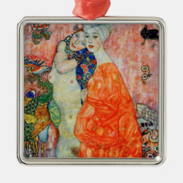 Adorno Metálico Gustav Klimt - Mujeres amigas