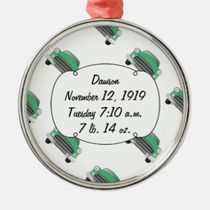 Adorno Metálico Habitación para niños Regalos clásicos de coches S