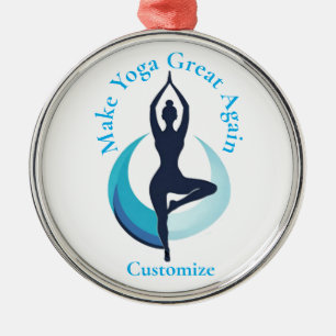 Adorno Metálico Hacer que el yoga sea grande de nuevo Thunder_Cove