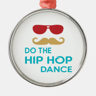 Adorno Metálico Haga la danza de Hip Hop