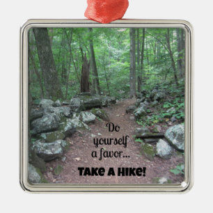 Adorno Metálico ¡Haga una caminata!