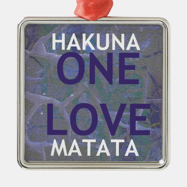 ADORNO METÁLICO HAKUNA MATATA (Frente)