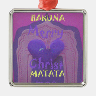 Adorno Metálico Hakuna Matata Merry Christmas Love Design.jpg
