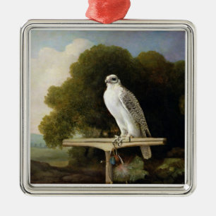 Adorno Metálico Halcón de Groenlandia (halcón gris), 1780 (aceit