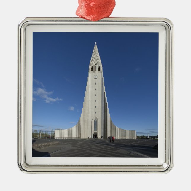 Adorno Metálico Hallgrímskirkja (Frente)