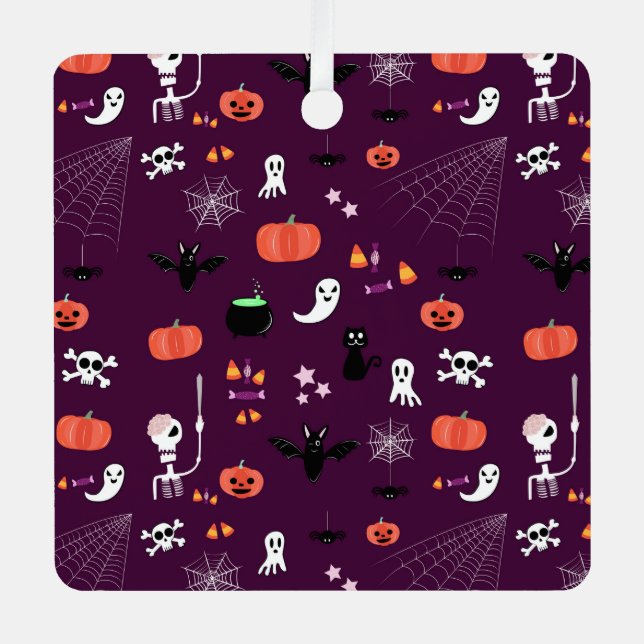 Adorno Metálico Halloween (Anverso)