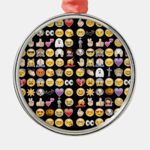 Adorno Metálico halloween emoji