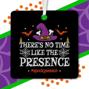Adorno Metálico Halloween Spirit Spooky Witch Gorra Funny Hallowee