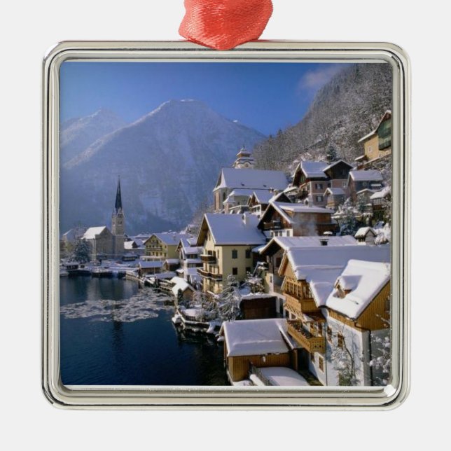 ADORNO METÁLICO HALLSTATT AUSTRIA (Frente)