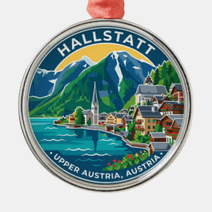Adorno Metálico Hallstatt Austria