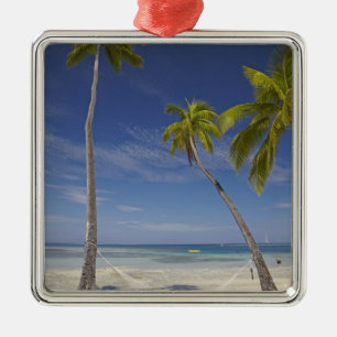Adorno Metálico Hamaca y palmeras, Plantation Island Resort