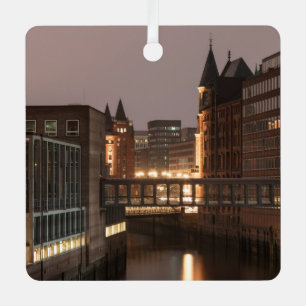 Adorno Metálico Hamburg Speicherstadt
