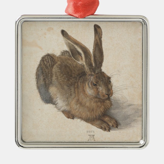 Adorno Metálico Hare (de Albrecht Dürer) (Frente)
