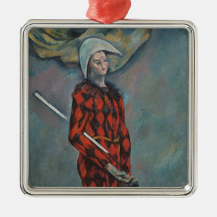 Adorno Metálico Harlequin (Joker) (de Paul Cézanne)