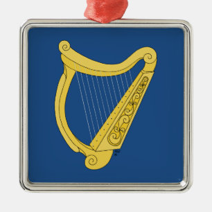Adorno Metálico Harp irlandés