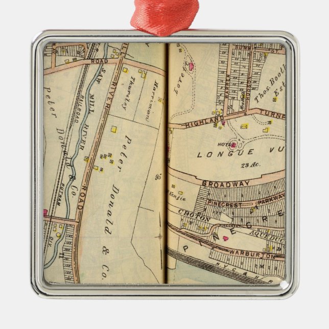 Adorno Metálico Hastings, Nueva York (Frente)