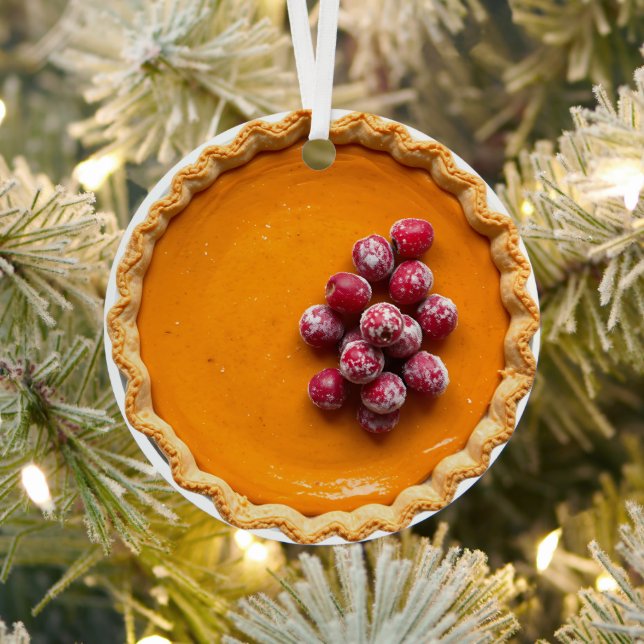 Adorno Metálico Have a Berry Nice Christmas | Pumpkin Pie (in situ)