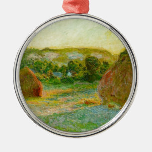 Adorno Metálico Haystacks de Claude Monet //