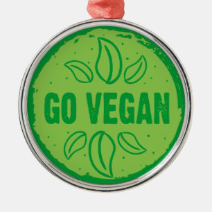 Adorno Metálico Hazte Vegano