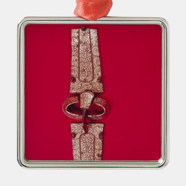 Adorno Metálico Hebilla del cinturón, del cementerio (Frente)