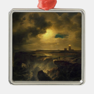 Adorno Metálico Helgoland en claro de luna, 1851