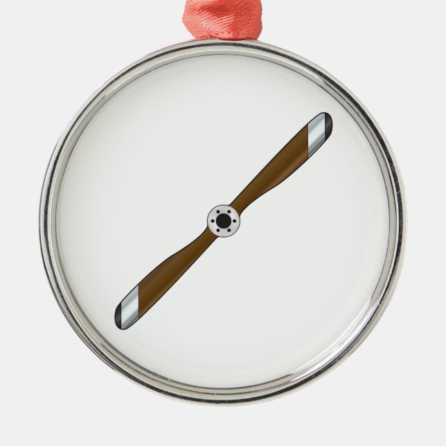 Adorno Metálico Hélice de avión (Frente)