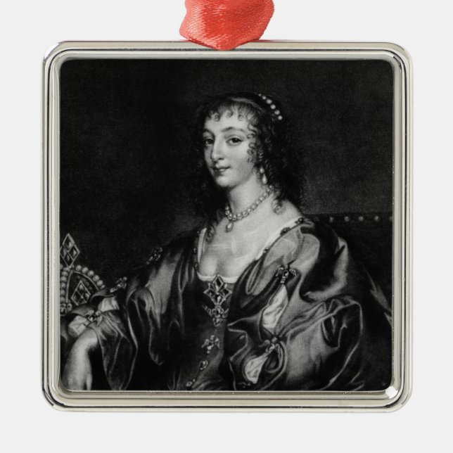 Adorno Metálico Henrietta Maria (Frente)