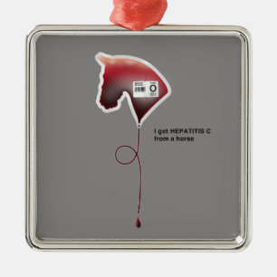 Adorno Metálico Hepatitis C