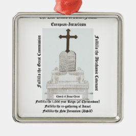 Adorno Metálico Herencia Cristiana