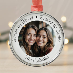 Adorno Metálico Hermanas por Blood Bestis por Choice Photo Gift