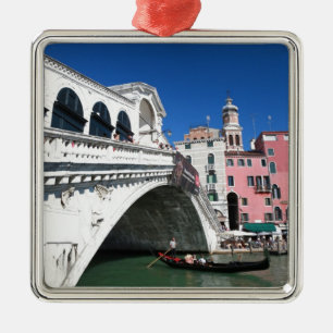 Adorno Metálico Hermosa Venecia, Puente Rialto