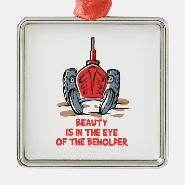 Adorno Metálico Hermoso tractor (Frente)