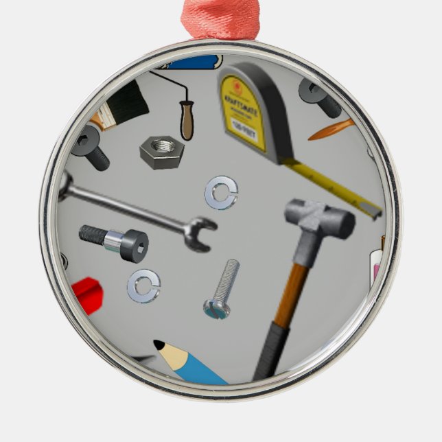 Adorno Metálico Herramientas de la manitas (Frente)