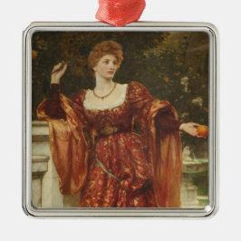 Adorno Metálico Hesperia (por Frank Dicksee)