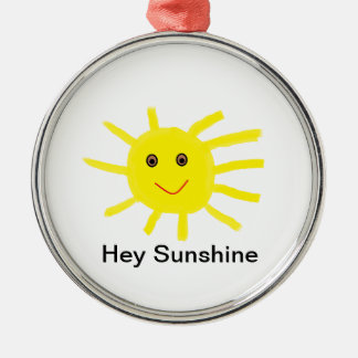 Adorno Metálico Hey Sunshine