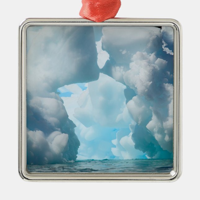 Adorno Metálico Hielo Bergs en el extremo sur del sur (Frente)