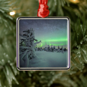 Adorno Metálico Hielo y nieve   Parque nacional Pallas-Yllastuntur