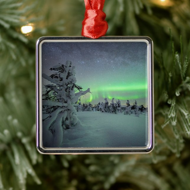 Adorno Metálico Hielo y nieve | Parque nacional Pallas-Yllastuntur (Árbol)