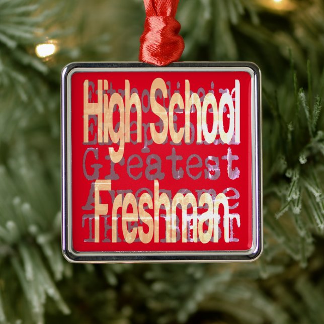 Adorno Metálico High School Freshman Extraordinaire (Árbol)