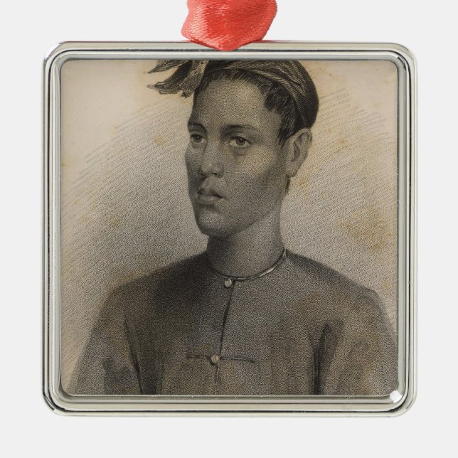 Adorno Metálico Hijo del Sultán, Sudáfrica, Filipinas (Frente)