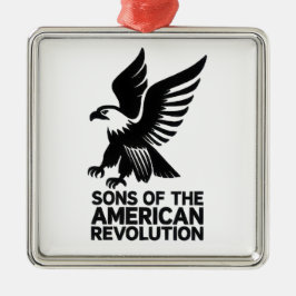 Adorno Metálico Hijos de la Revolución Americana SAR águila EE. UU
