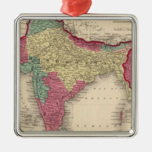 Adorno Metálico Hindostan o la India británica